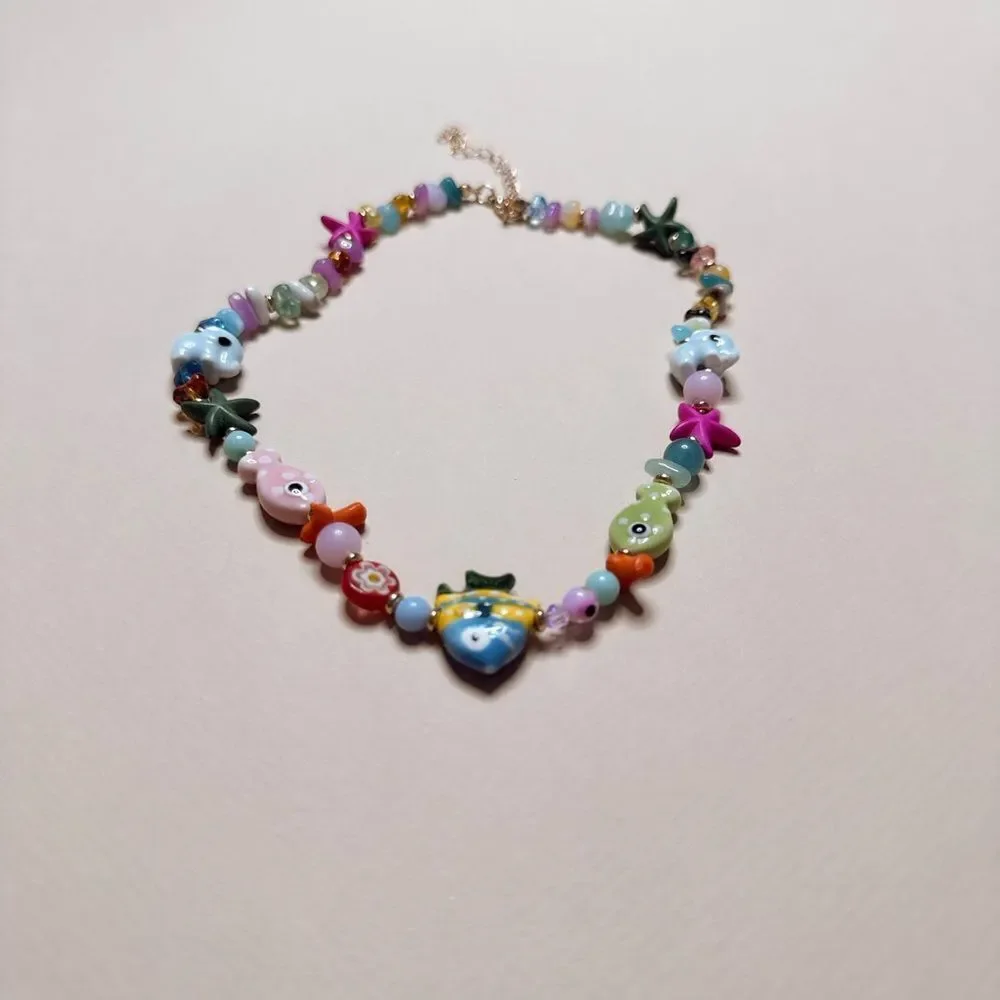 Fish Necklace S939 - Picture 4 of 4